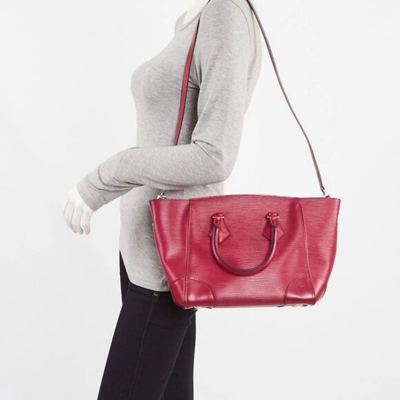 Louis Vuitton Fuchsia Epi Leather Phenix PM Bag - Picture 1 of 11